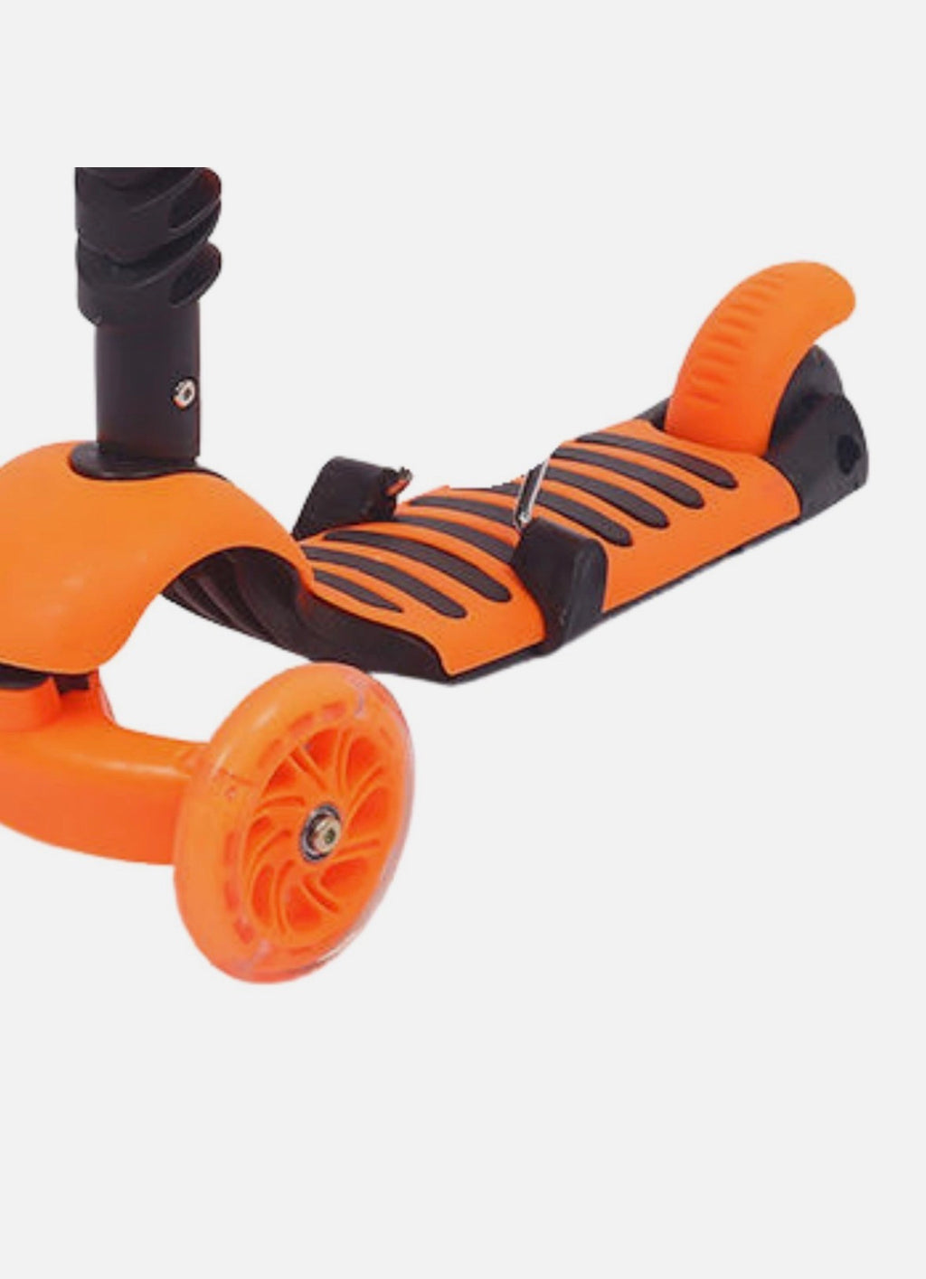 5 in 1 Kids Push Scooter 3 Wheels Adjustable Height Removable Seat LED Flashing
