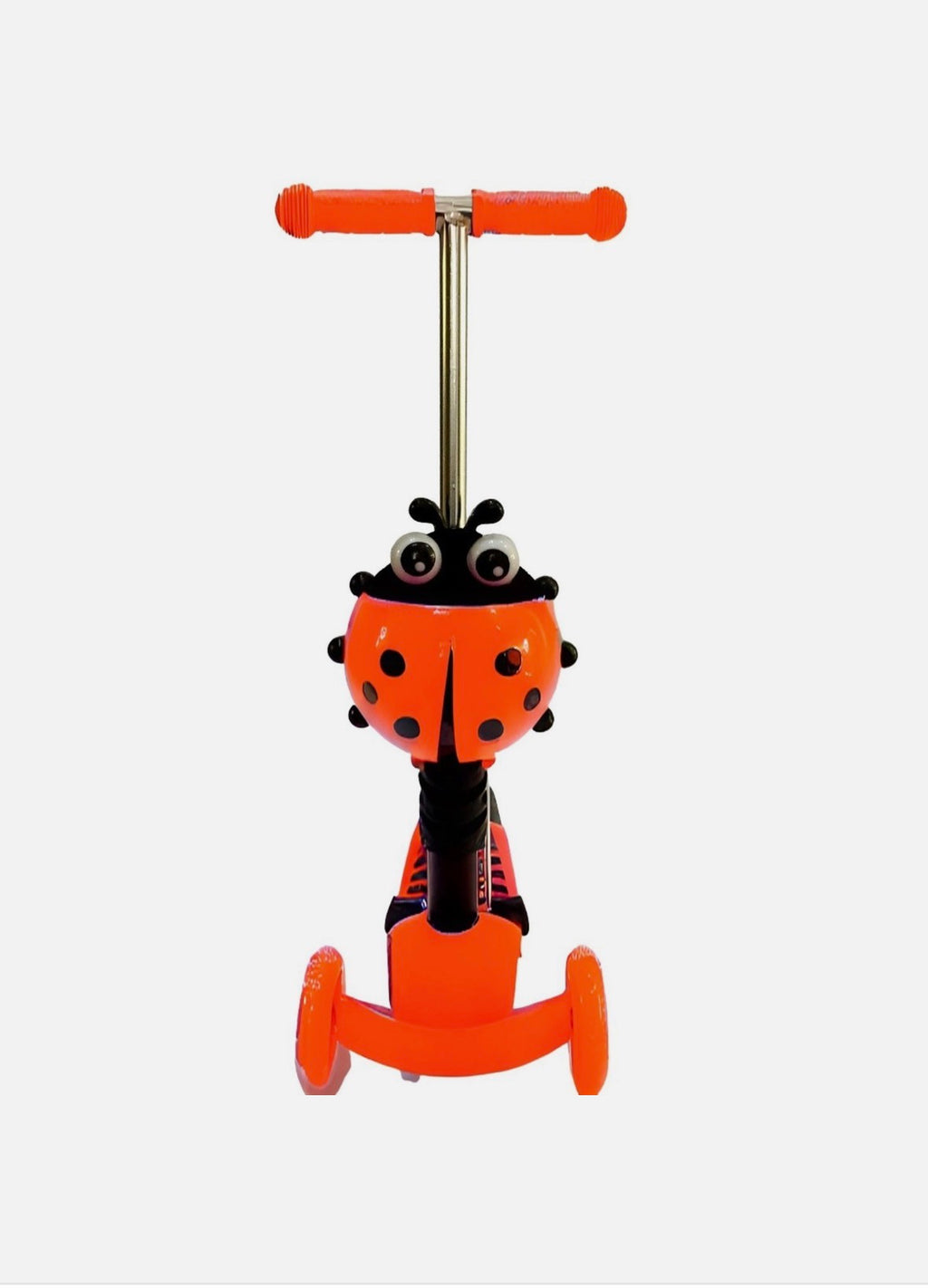 5 in 1 Kids Push Scooter 3 Wheels Adjustable Height Removable Seat LED Flashing
